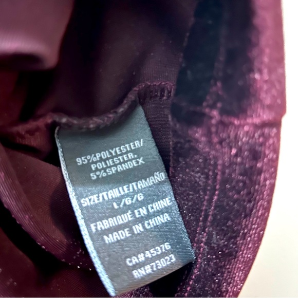 Sleeveless velour top with mesh detail - Picture 5 of 5